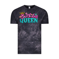 Cloud Black birthday queen Vintage Tee - BundleAndBundleShop