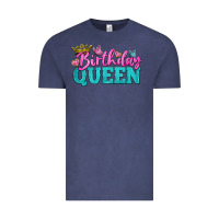 Vintage Denim birthday queen Vintage Tee - BundleAndBundleShop