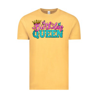 Vintage Mustard birthday queen Vintage Tee - BundleAndBundleShop