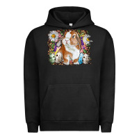 Easter Bunny With Quail Eggs And Daisy Urban Hoodie | Teevron