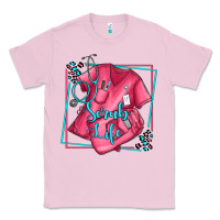Bubblegum Pink nurse scrub life olivia Classic Tee - OliviaCreatesArt