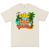 Bone Sun salt sand Premium Tee - FaDigitalArtStudio