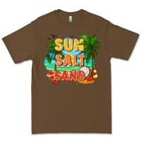 Cacao Sun salt sand Premium Tee - FaDigitalArtStudio