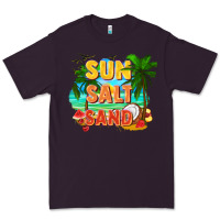 Plum Sun salt sand Premium Tee - FaDigitalArtStudio