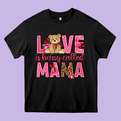 Love Is Being Called Mama Mother's Day Heavy Core Tee Designed By Howdyjamesfarm
