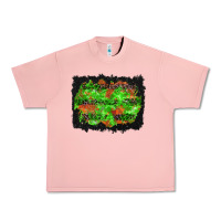 Salmon halloween leopard lines background Urban Heavy Tee - BundleAndBundleShop