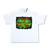 White halloween leopard lines background Urban Heavy Tee - BundleAndBundleShop