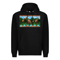 Black parasaurolophus sippy cup Premium Hoodie - Artiststas