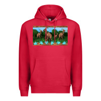Cardinal parasaurolophus sippy cup Premium Hoodie - Artiststas