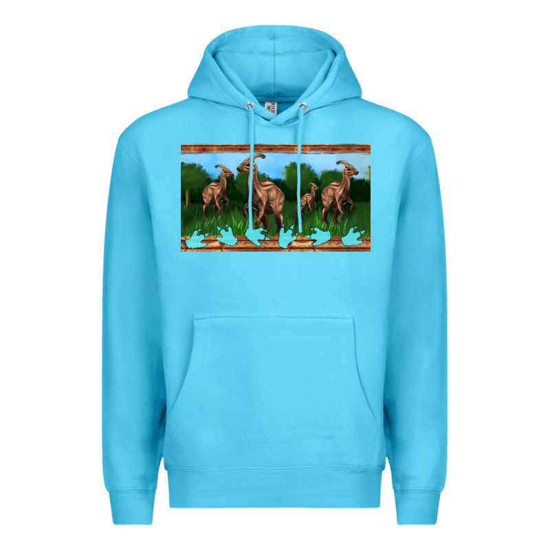 Parasaurolophus Sippy Cup Premium Hoodie by Artiststas | Teevron