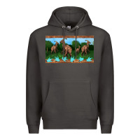 Smoke parasaurolophus sippy cup Premium Hoodie - Artiststas