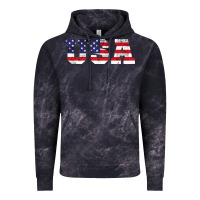 Cloud Black usa Vintage Hoodie - DesigneFamous