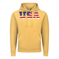 Vintage Mustard usa Vintage Hoodie - DesigneFamous