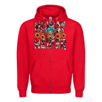 Red howdy heıfer Zipper Hoodie - JahusDesignShop