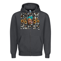 Smoke howdy heıfer Zipper Hoodie - JahusDesignShop