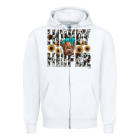 White howdy heıfer Zipper Hoodie - JahusDesignShop