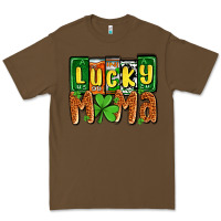Cacao St. Patrick's lucky mama Premium Tee - OliviaCreatesArt