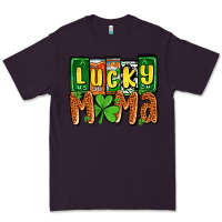 Plum St. Patrick's lucky mama Premium Tee - OliviaCreatesArt
