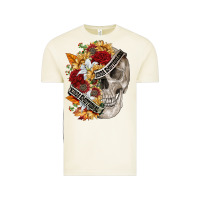 Vintage Arctic skull kinda emotionless kinda emotional Vintage Tee - FaDigitalArtStudio