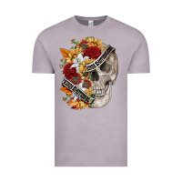Vintage Zinc skull kinda emotionless kinda emotional Vintage Tee - FaDigitalArtStudio