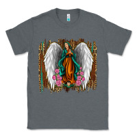 Charcoal Heather lady of guadalupe Classic Tee - Jasminsmagicworld