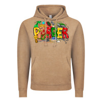 Vintage Coffee barber Vintage Hoodie - CowhideDigitalArt