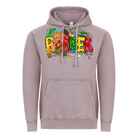 Vintage Zinc barber Vintage Hoodie - CowhideDigitalArt