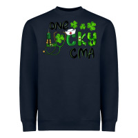 Navy one lucky certified medical assistant cma Heavyweight Sweatshirt - RanaPortraitStore