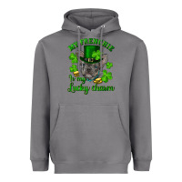 Storm st.patricks day my french bulldog is my lucky char Heavyweight Hoodie - RanaPortraitStore