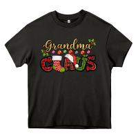 Asphalt Grandma claus with christmas gift sock mother's Heavy Core Tee - HowdyJamesFarm