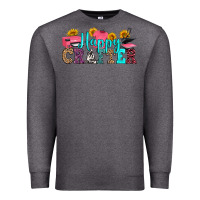 Charcoal Heather happy crafter Premium Sweatshirt - RanaPortraitStore