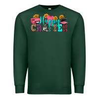 Sports Green happy crafter Premium Sweatshirt - RanaPortraitStore