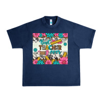 Navy best teacher ever tumbler Urban Heavy Tee - BundleAndBundleShop