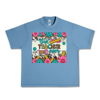 Pebble Blue best teacher ever tumbler Urban Heavy Tee - BundleAndBundleShop