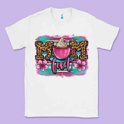 Mom Fuel Coffee Cup Classic Tee Designed By Oliviacreatesart