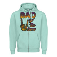 Seafoam bad to the bone Zipper Hoodie - JahusDesignShop