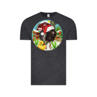 Vintage Black Baby pig Vintage Tee - FaDigitalArtStudio