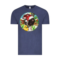 Vintage Denim Baby pig Vintage Tee - FaDigitalArtStudio