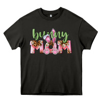 Asphalt Happy Easter Bunny Mom Heavy Core Tee - CowGirlArtShop