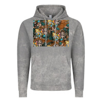 Cloud Rock easter pattern Vintage Hoodie - CowhideDigitalArt