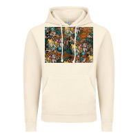 Vintage Artic easter pattern Vintage Hoodie - CowhideDigitalArt
