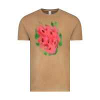 Vintage Camel watermelon glitter watercolor brushstrokes patch Vintage Tee - RanaPortraitStore
