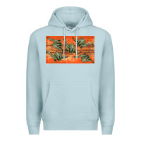 Blue Mist dinosaur brontosaurus sippy cup Premium Hoodie - Artiststas