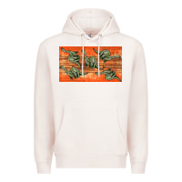 Pale Pink dinosaur brontosaurus sippy cup Premium Hoodie - Artiststas