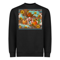 Black Fall heifer cow Heavyweight Sweatshirt - RanaPortraitStore