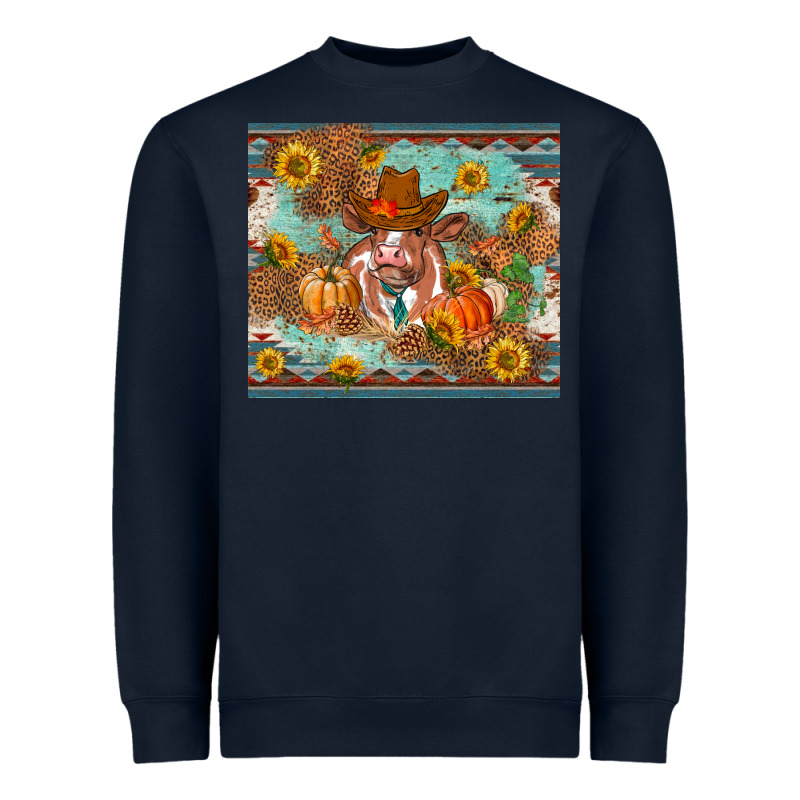 Fall Heifer Cow Heavyweight Sweatshirt by RanaPortraitStore | Teevron