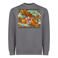 Storm Fall heifer cow Heavyweight Sweatshirt - RanaPortraitStore