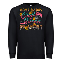 Black mama by day craft queen by night Premium Sweatshirt - RanaPortraitStore