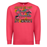 Cardinal mama by day craft queen by night Premium Sweatshirt - RanaPortraitStore