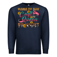 Navy mama by day craft queen by night Premium Sweatshirt - RanaPortraitStore